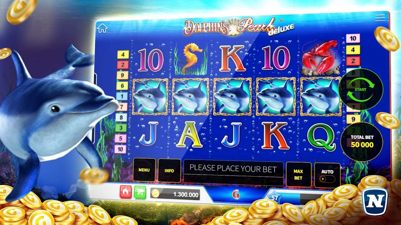 Dolphin's Pearl Deluxe slot
