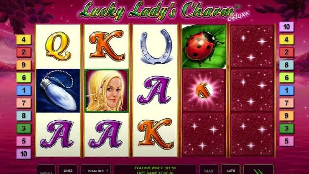 Bonos en Lucky Lady's Charms Deluxe