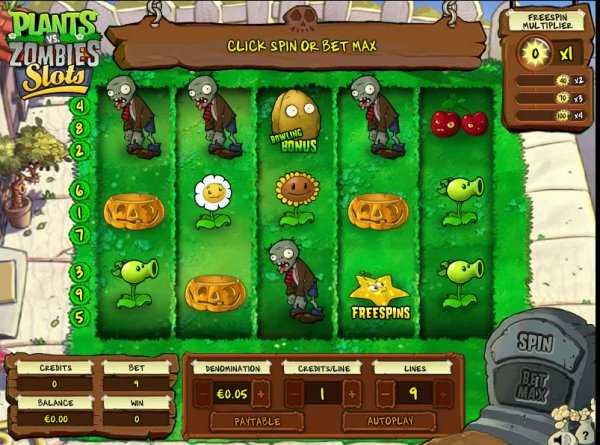 Juego Plants Vs Zombies