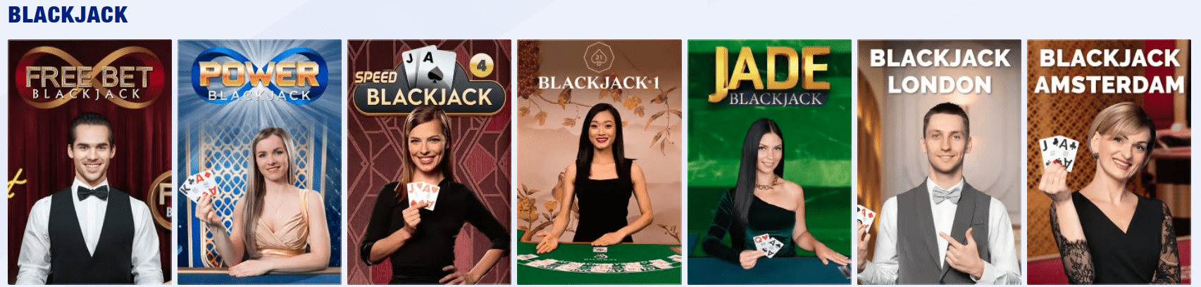 Blackjack en Bankonbet