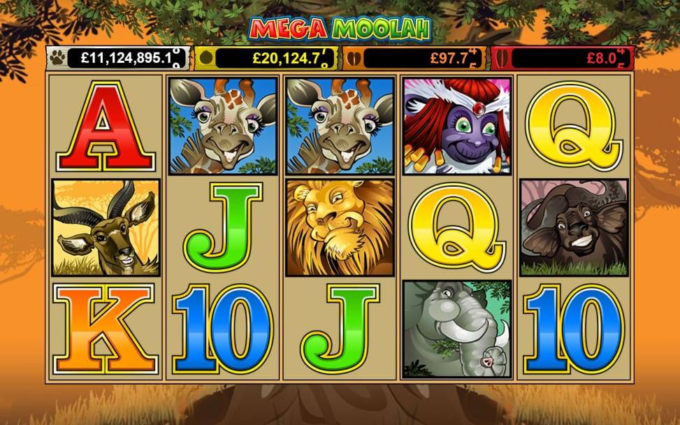 El juego Mega Moolah