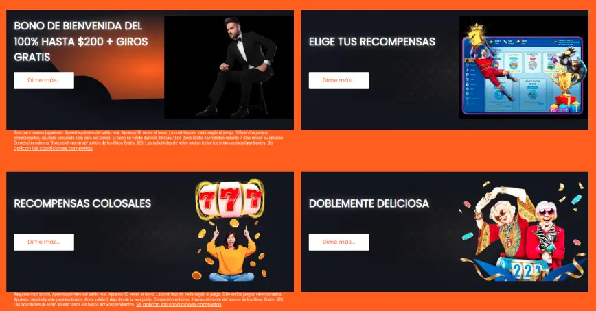 Bonos en Mr Rex