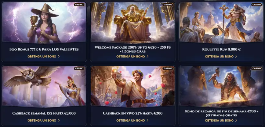 Caseuze Casino  promociones